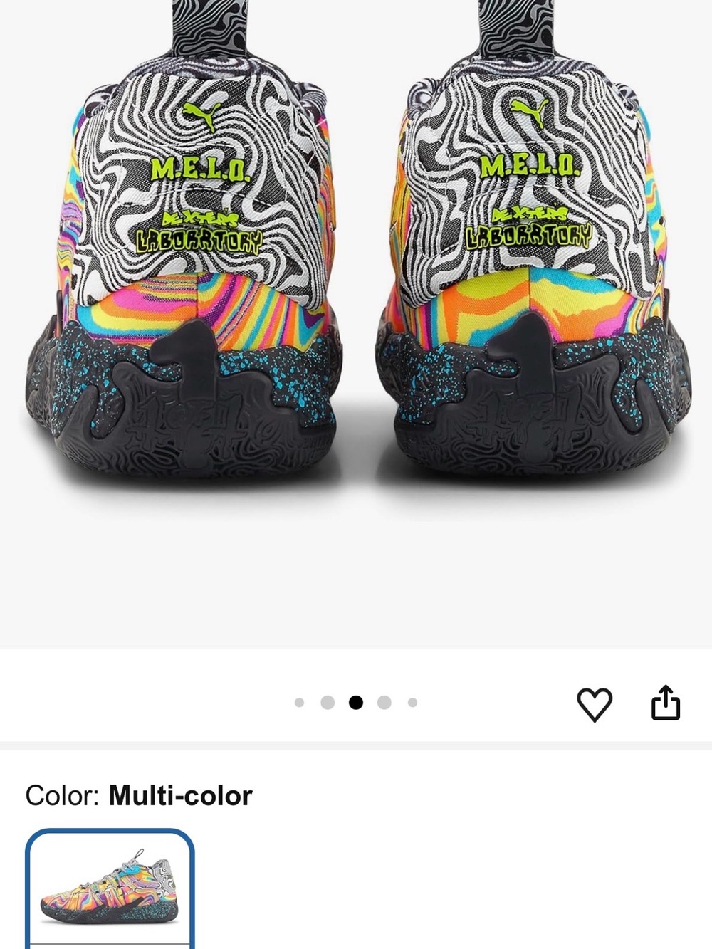 Vans Kids' Multi-Color M.E.L.O. Graphic Sneakers